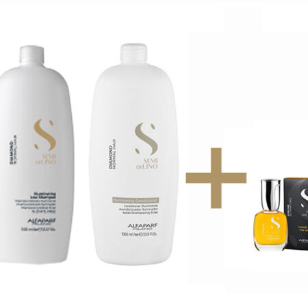 Lote Diamond Shampoo y Conditioner + Cristalli Liquidi gratis