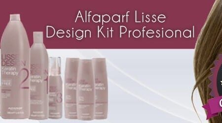 Alfaparf Lisse Design Keratin Kit Profesional 4 pasos