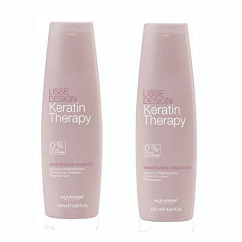 Kit Alfaparf Lisse Design Maintenance Shampoo y Conditioner
