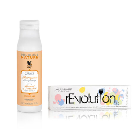 Oferta Especial Alfaparf Precious Nature Shampoo Sicily para cabellos teñidos 250 ml + rEvolution Clear