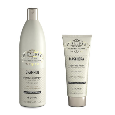 Pack Ahorro Il salone Glorious Shampoo + Supreme Mask Formato Pequeño