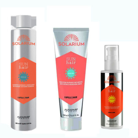 Pack Ahorro Solarium Nourishing Softening Shampoo + Mask + Ultra Light Protective Fluid