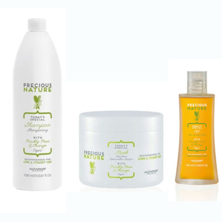 Pack Ahorro Precious Nature Capri Para Cabellos Lisos Formato Grande