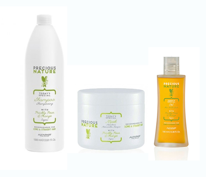 Pack Ahorro Precious Nature Capri Para Cabellos Lisos Formato Grande