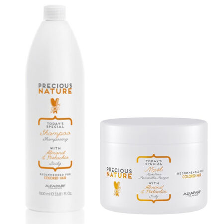 Lote Alfaparf Precious Nature Sicily Shampoo 1000 ml. + Mascarilla 500 ml.