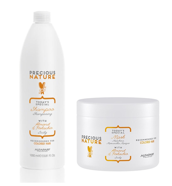 Lote Alfaparf Precious Nature Sicily Shampoo 1000 ml. + Mascarilla 500 ml.