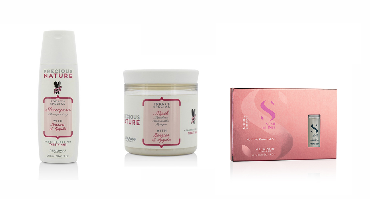 Pack Ahorro Precious Nature Thirsty Hair Formato Pequeño