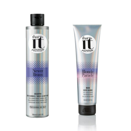Pack Ahorro That´s It Never Brass Shampoo + Blonde Parade Mask