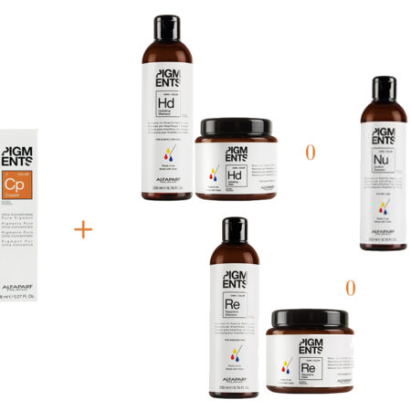 Pack Ahorro Tratamiento Completo Pigments Color Copper