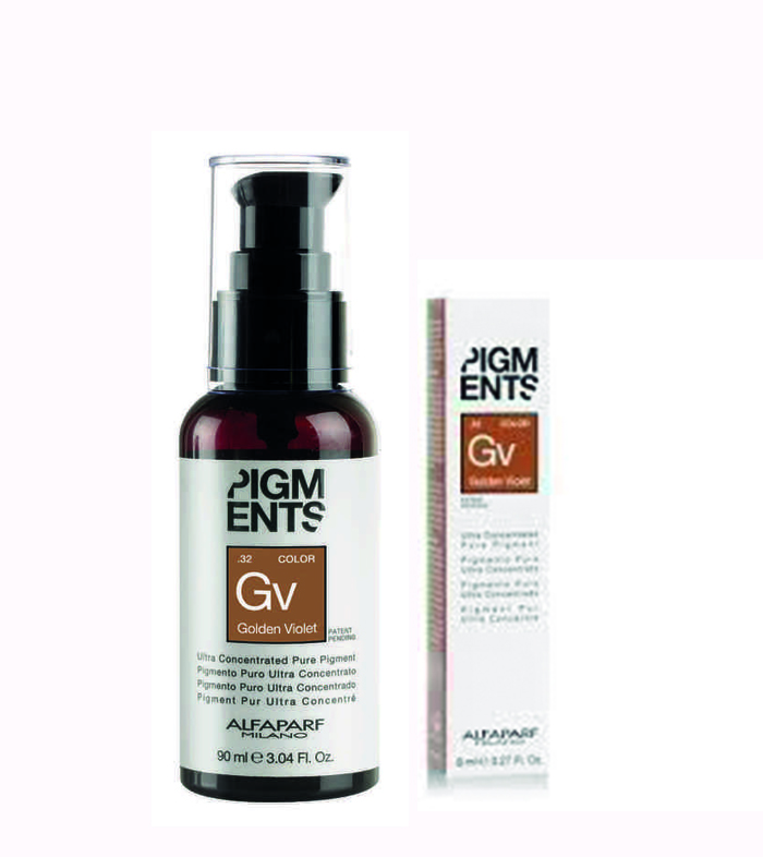 Pigments Color Golden Violet
