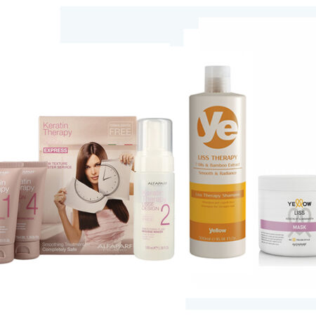 Pack Ahorro Alisa y Cuida con lisse design y yellow