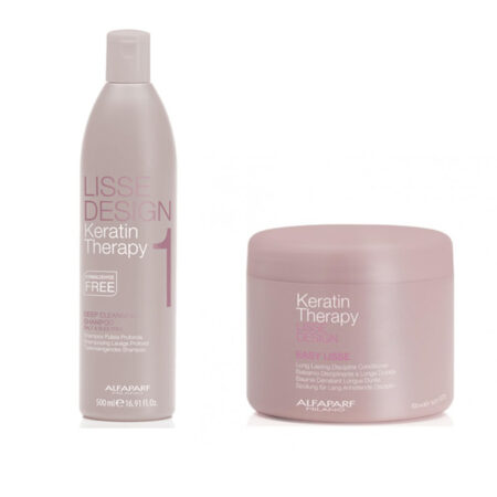 Nuevo Pack ahorro Lisse design Easy lisse + Deep Cleansing Shampoo