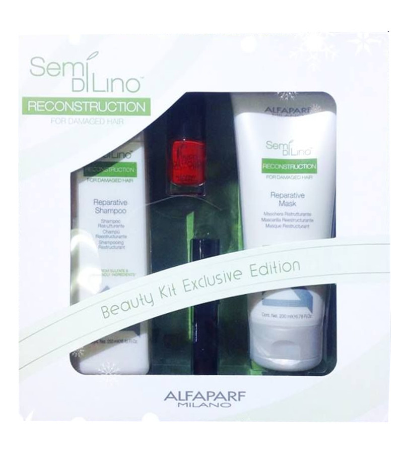 Pack Semi Di Lino Reconstruction Beauty Kit Exclusive Edition